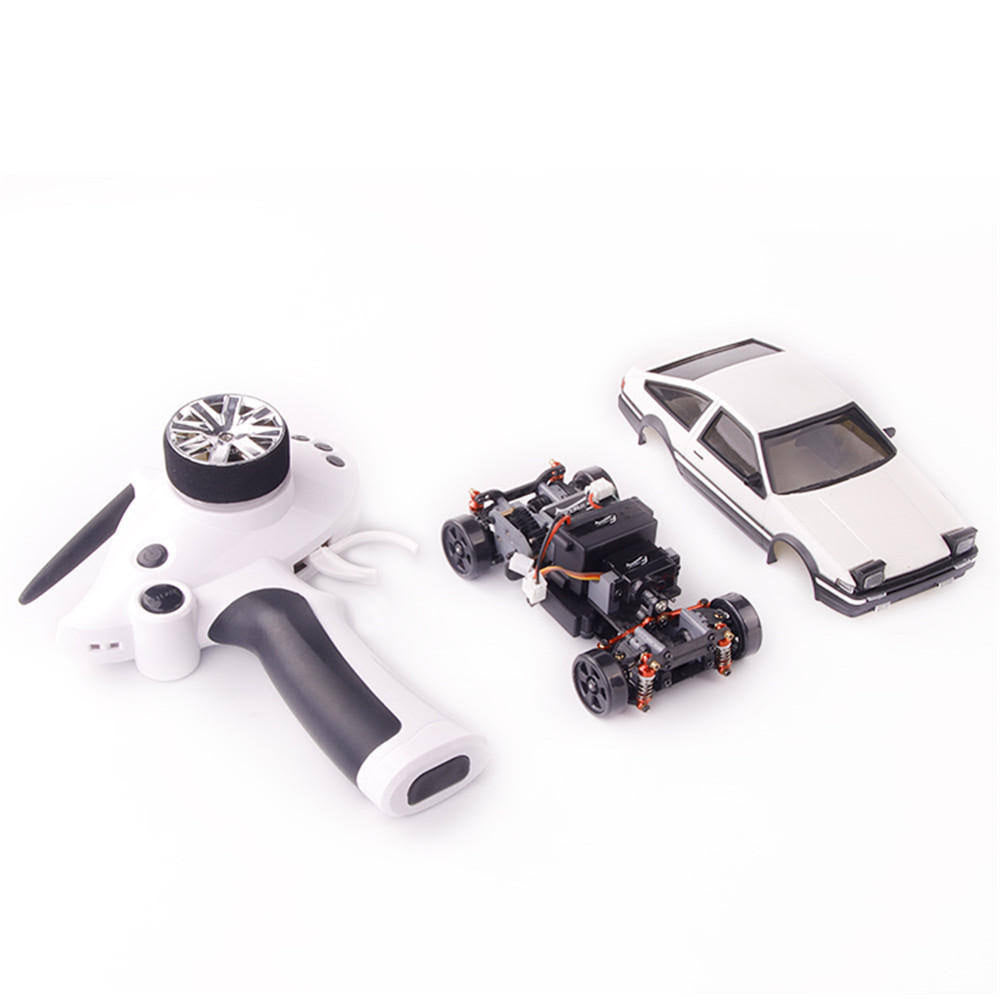 1/28 2.4g 4WD RC Car Touring Drift Vehicle Carbon Fiber Chassis W711372
