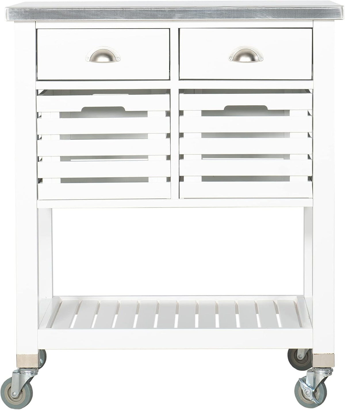 White Kitchen Cart K965