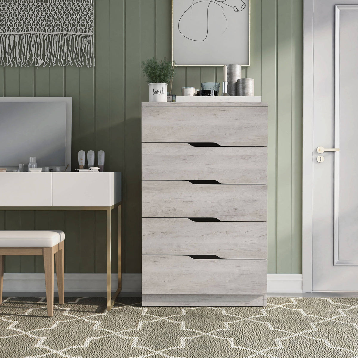 Contemporary 5-Drawer Chest I1751
