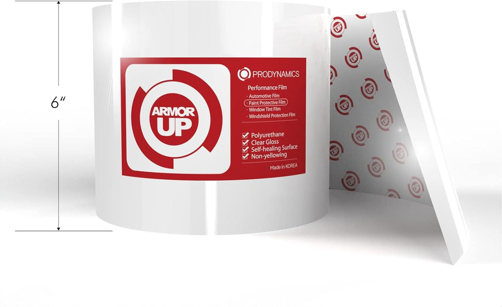 Clear 12”x72” 8 mil Polyurethane Car Paint Protection Film Pack of 2 M713172