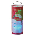 Battery Operated Waving Snowman Color Changing Christmas Lantern N748425