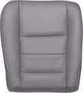 Perforated Leather Seat Cover Medium Flint Gray K89046