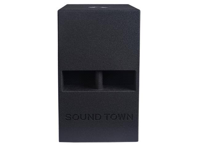 12” 800W Powered Pa/dj Subwoofer with Folded Horn Design, Black D796