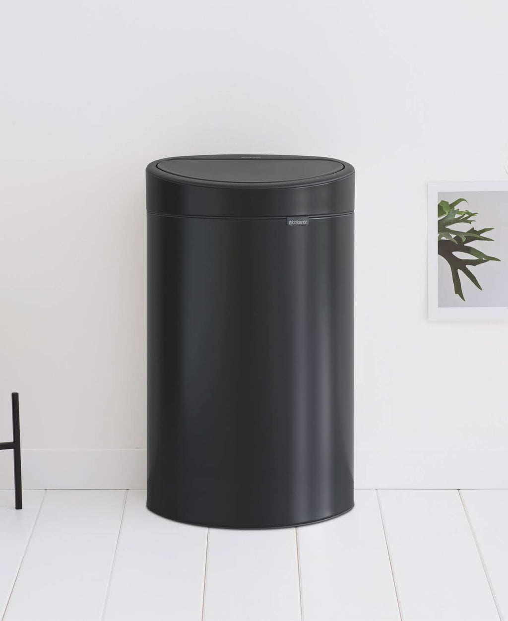 Matte Black Trash Can M25297