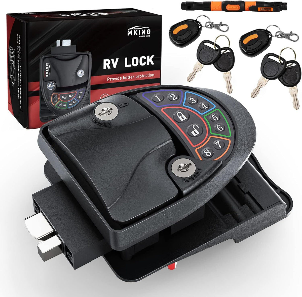 Keyless RV Door Lock with Deadbolt T521