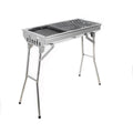 Portable Stainless Steel Folding Charcoal Grill Y69199