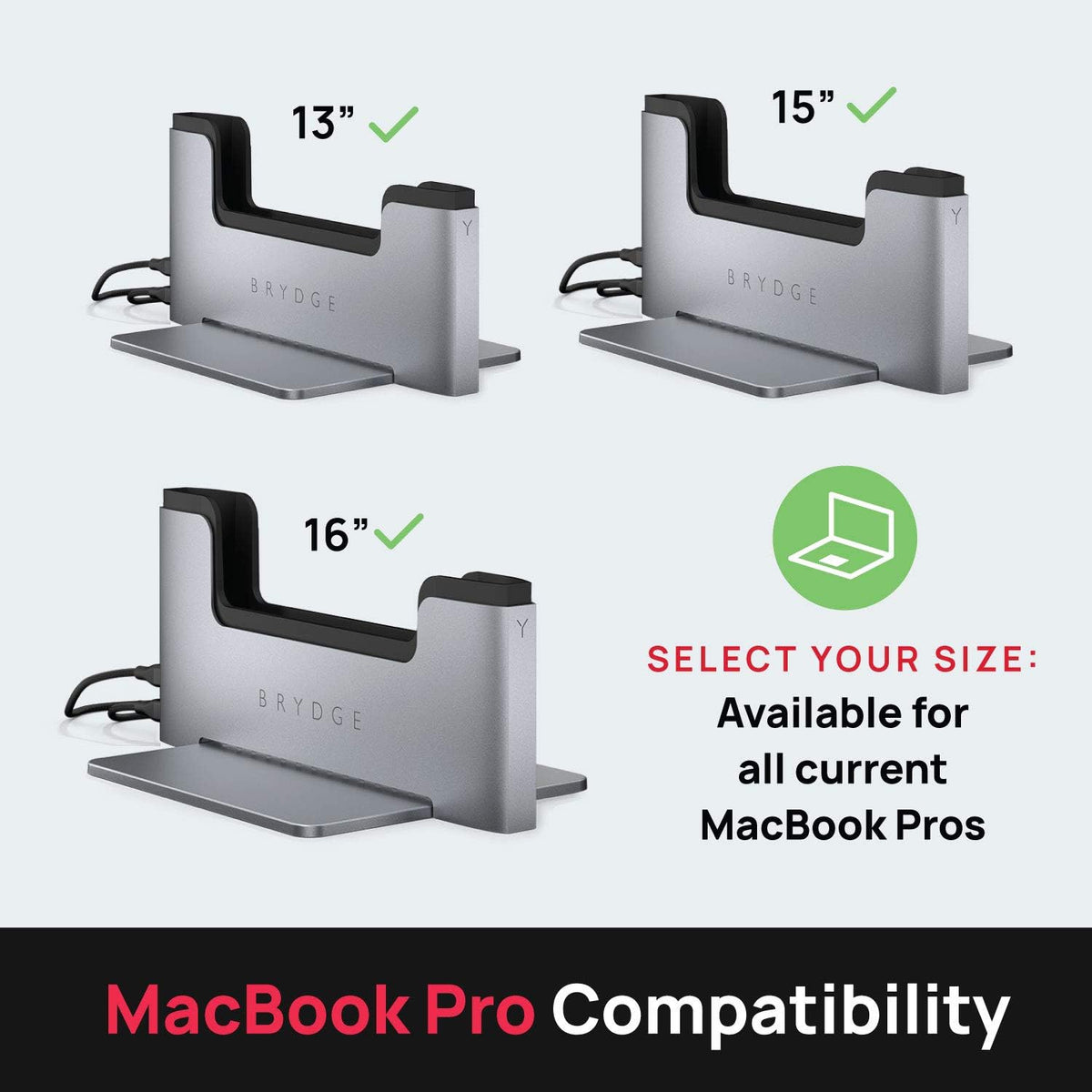 Space-Saving Laptop Stand Vertical Docking Station F705