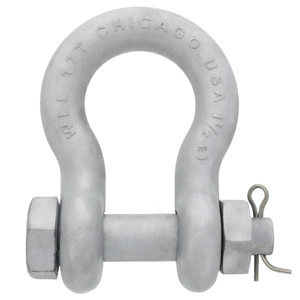 Hot Dip Galvanized Bolt Type Anchor Shackle F760806