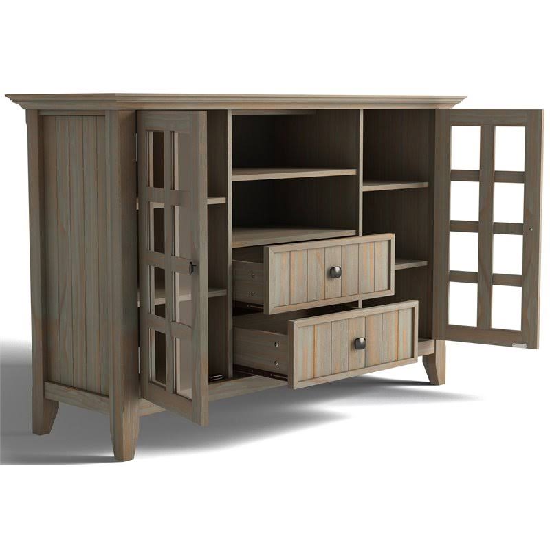 Solid Wood TV Media Stand X244