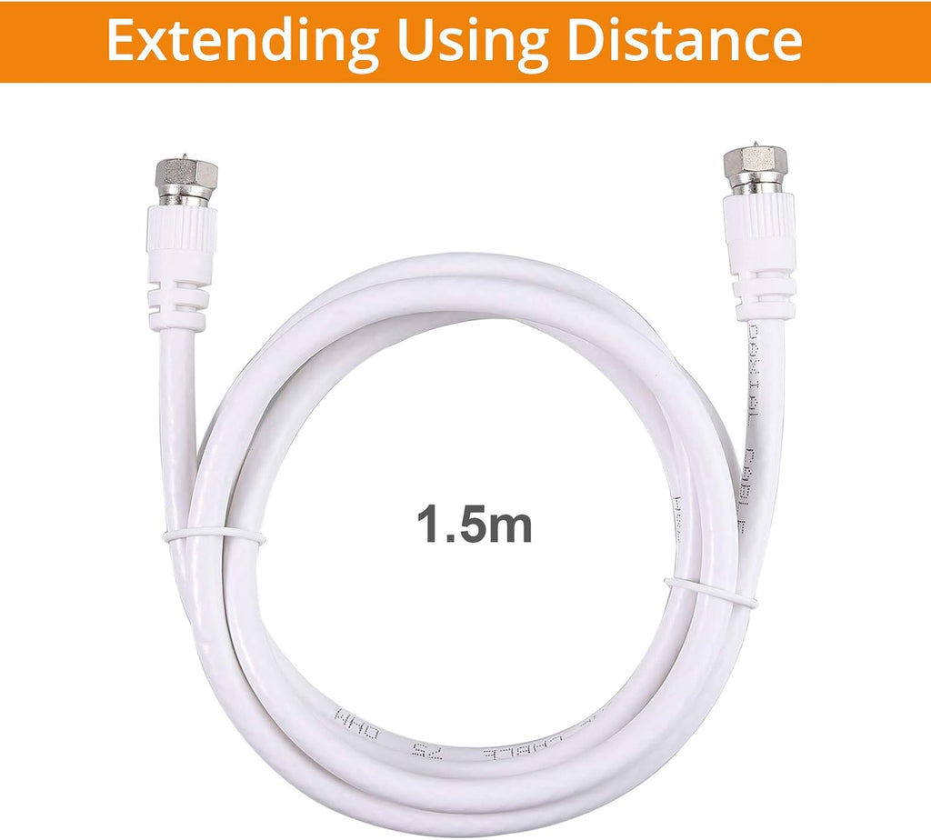 6-Way Coax Cable Splitter 5-2500MHz I37514