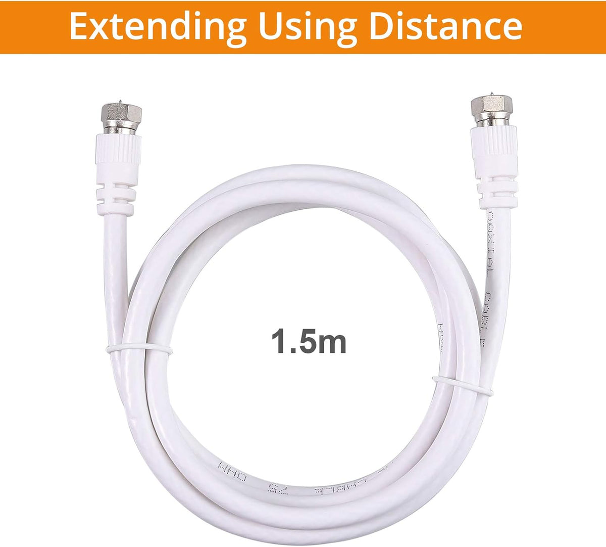 6-Way Coax Cable Splitter 5-2500MHz I37514