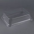 3" Clear Dome Lid for Foil Roast Pan - 100/Case S4864