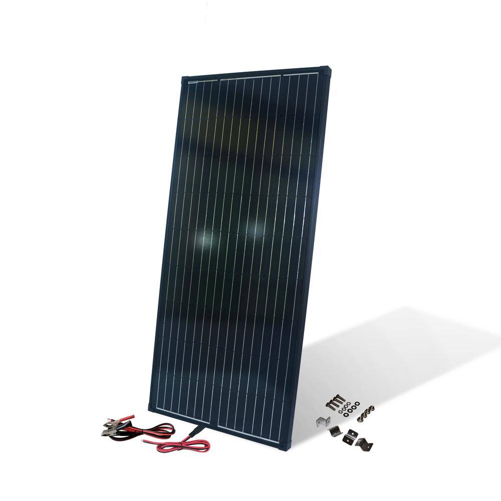 200 Watt Crystalline Solar Panel with Connecting Cables T30986