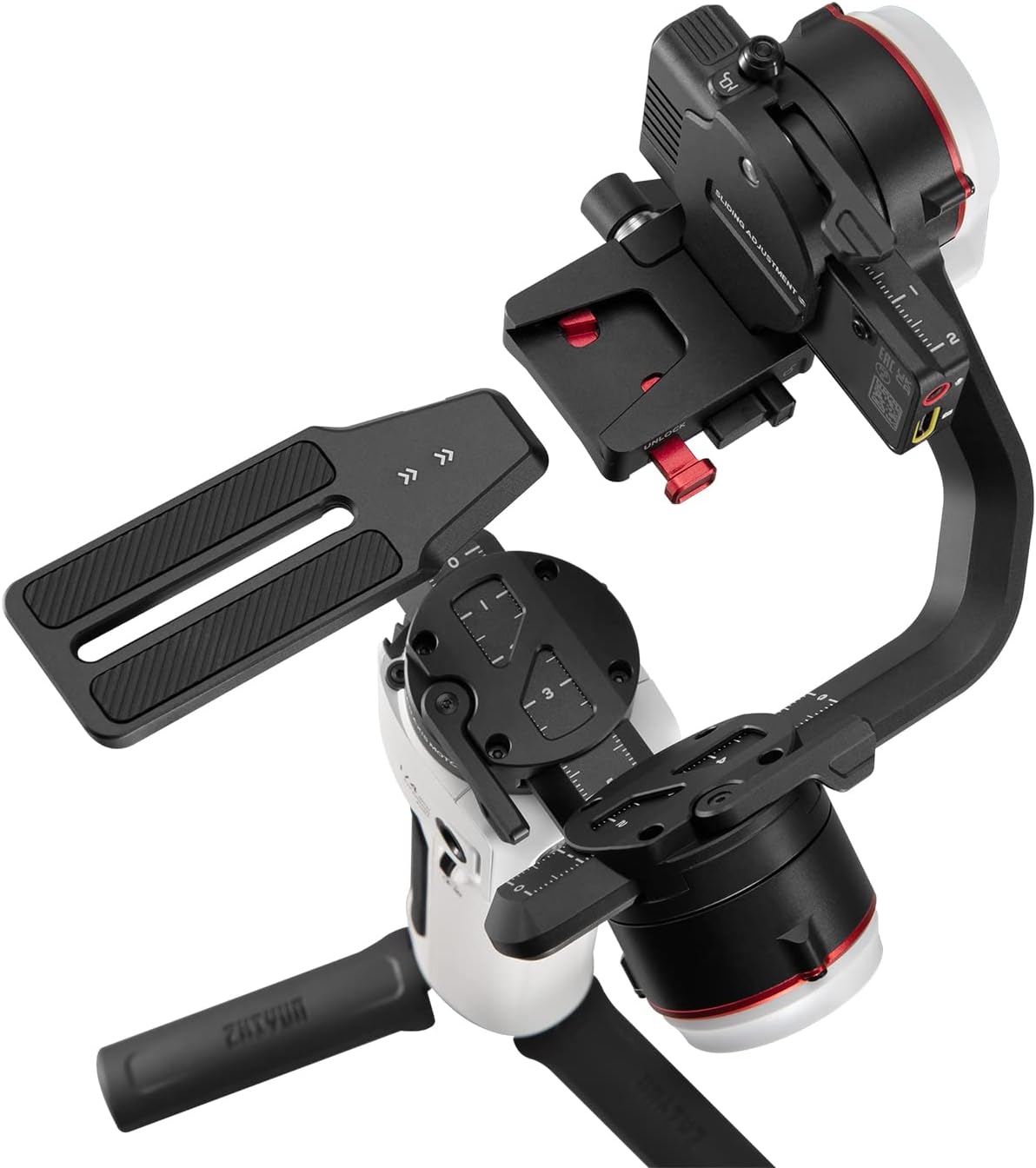 Handheld 3-Axis Gimbal Stabilizer with Tripod Phone Clip S8235