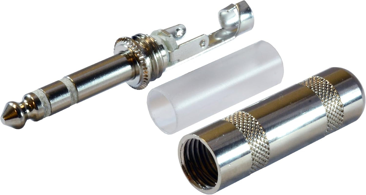1/4 Inch TRS Male Stereo Phone Plug 20 Pack T474986