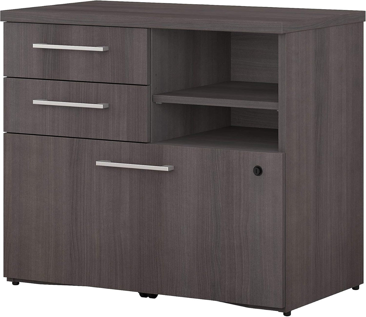 30W Piler Filer Cabinet in Storm Gray D897252