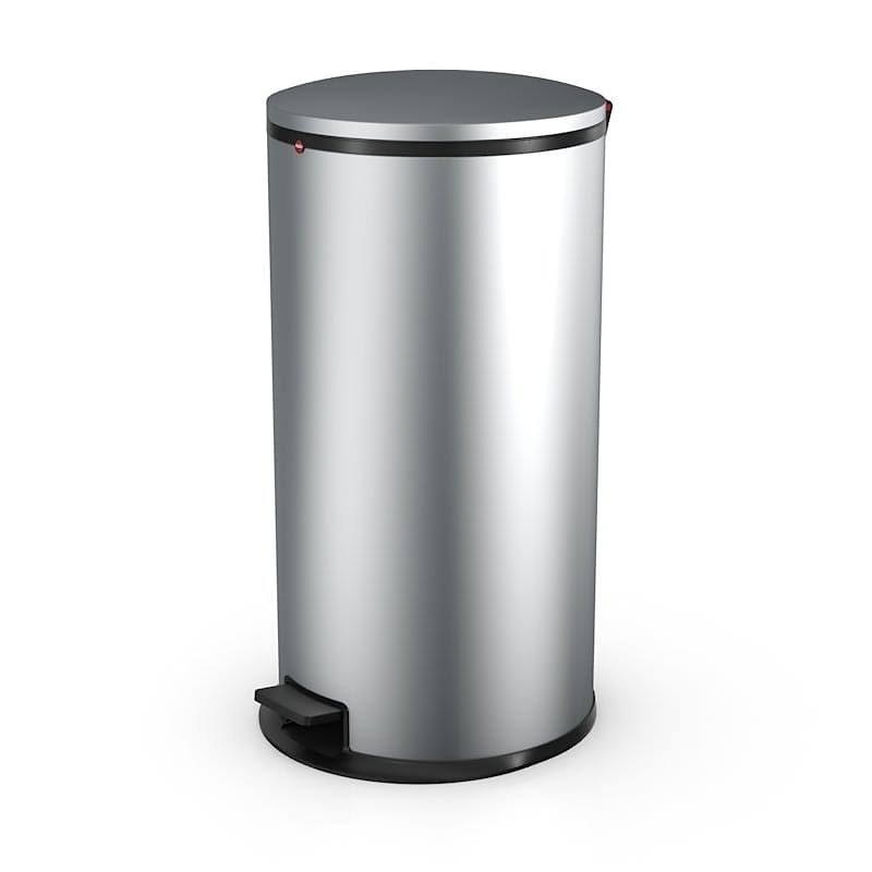 Steel Step on Trash Can W2441