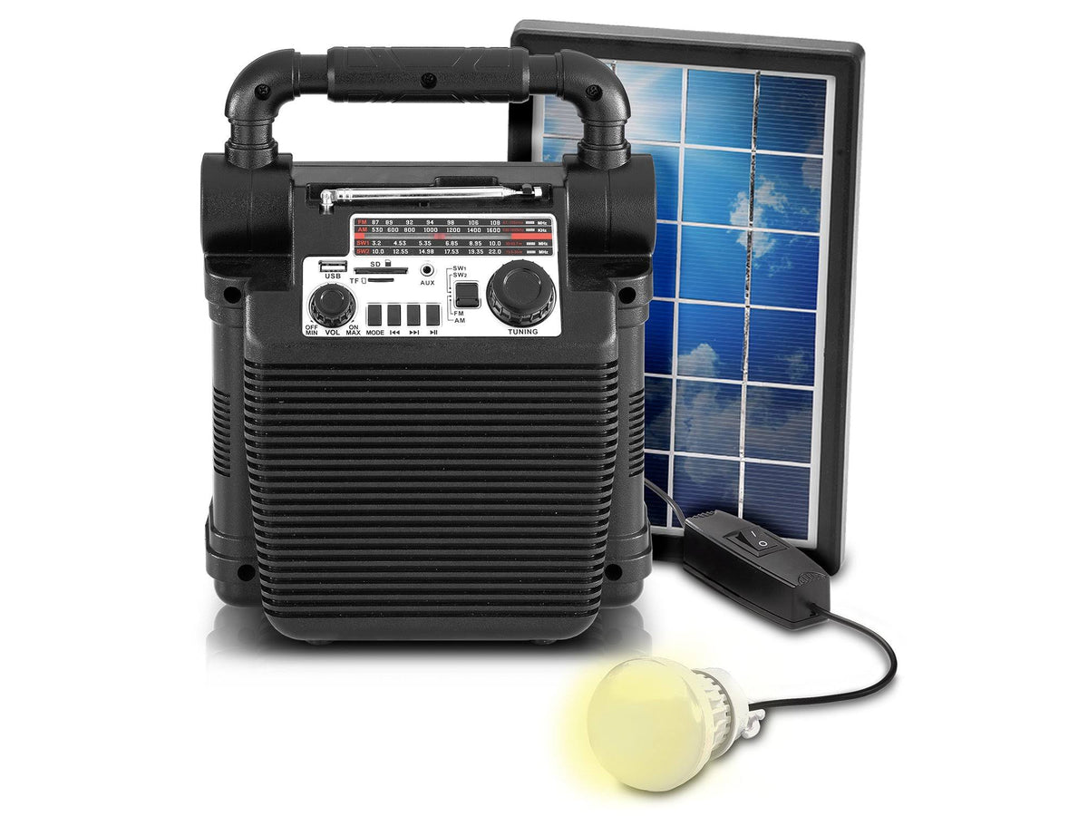 9-in-1 Solar Power Bank Speaker V271
