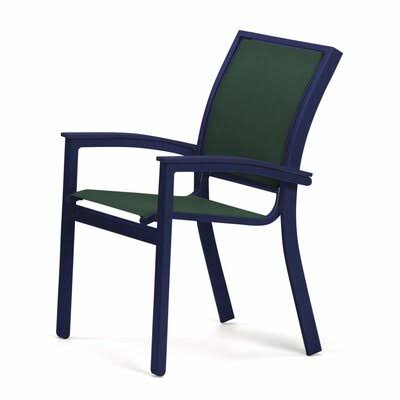 Stacking Patio Dining Armchair C59010
