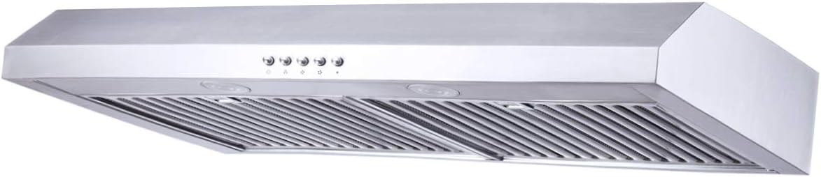 30 inch Stainless Steel Under Cabinet Range Hood with LED Lighting D4249