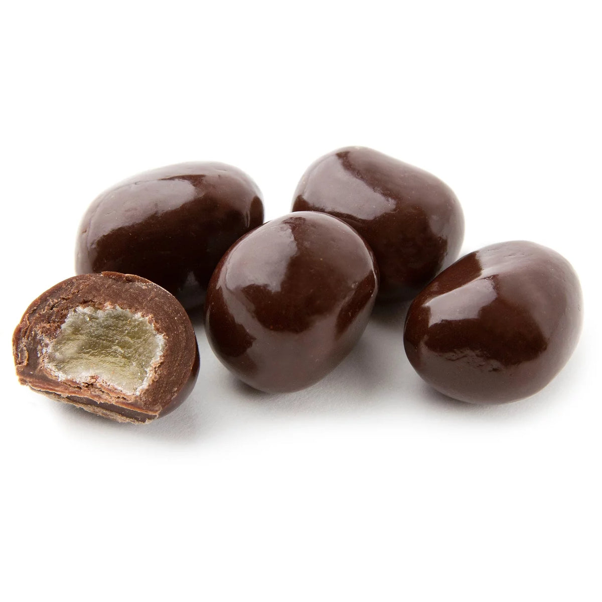 Dark Chocolate Covered Candied Ginger 1.500 Lbs W6439