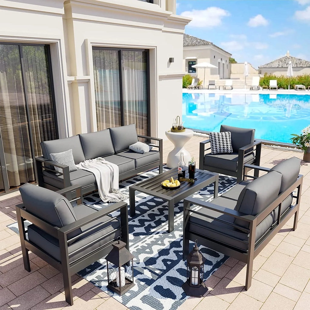 Aluminum Patio Furniture Set P2612