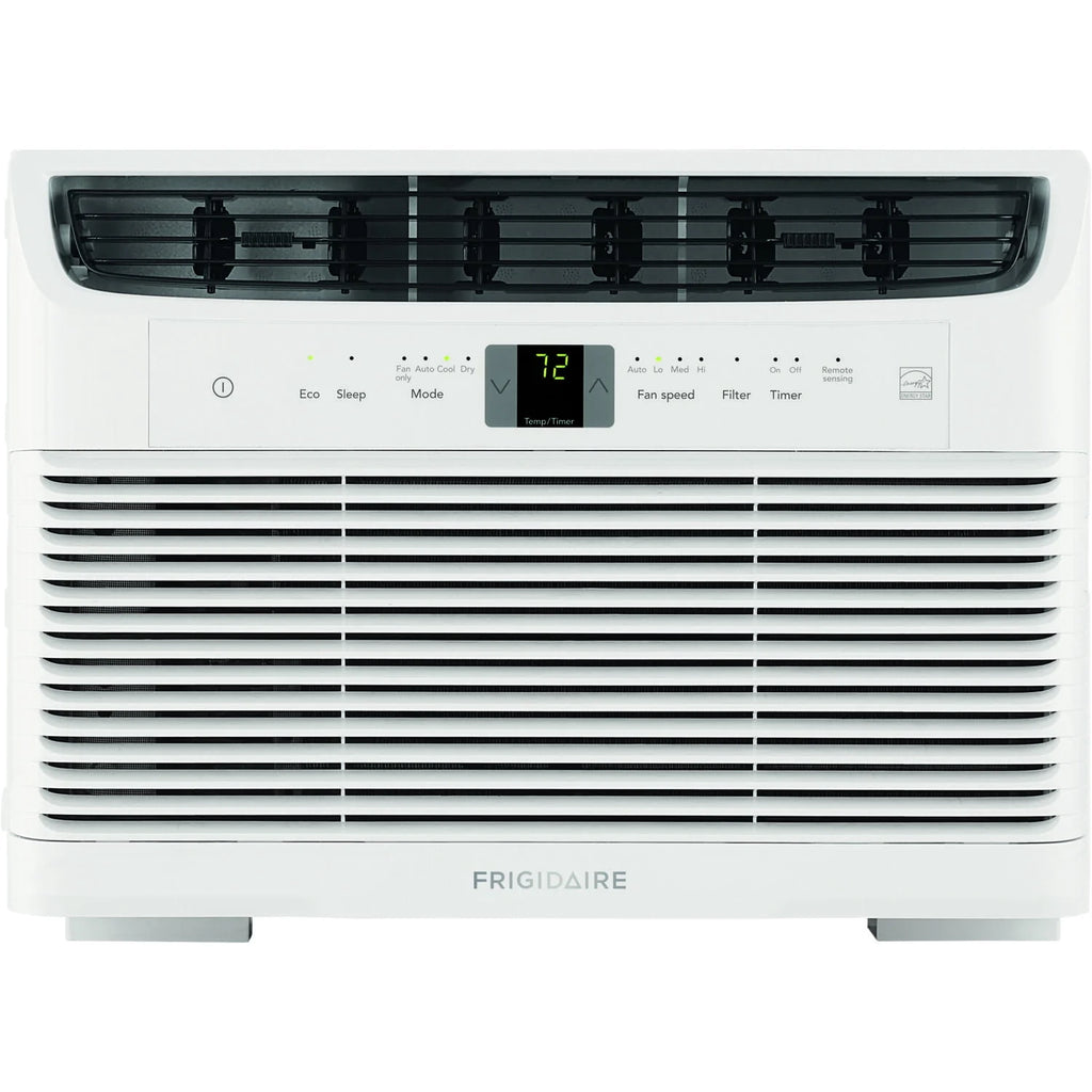 5,000 BTU Window-Mounted Air Conditioner with Remote Control, White I86481