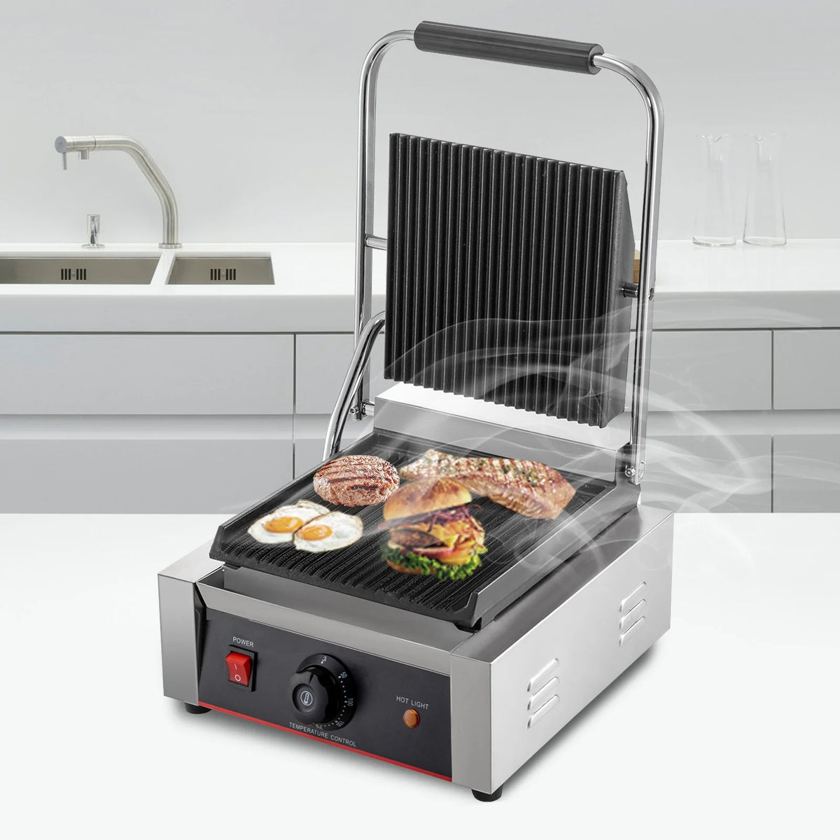 1800W Electric Sandwich Toaster A1484