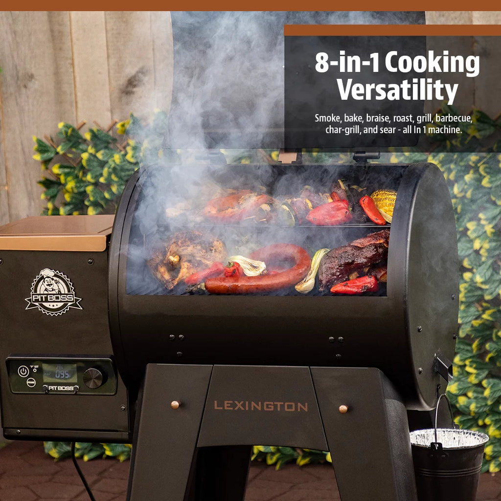 Wood Fired Pellet Grill and Smoker A9349