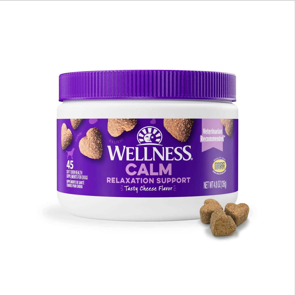 Cheese Flavored Soft Chews Calming Supplements for Dogs G803556