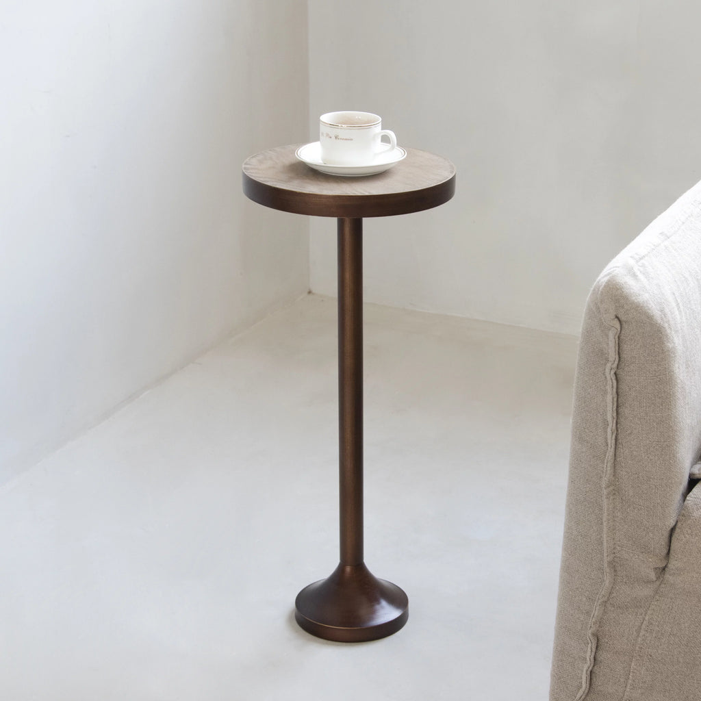 Small Drinking Table with Metal Base X5445