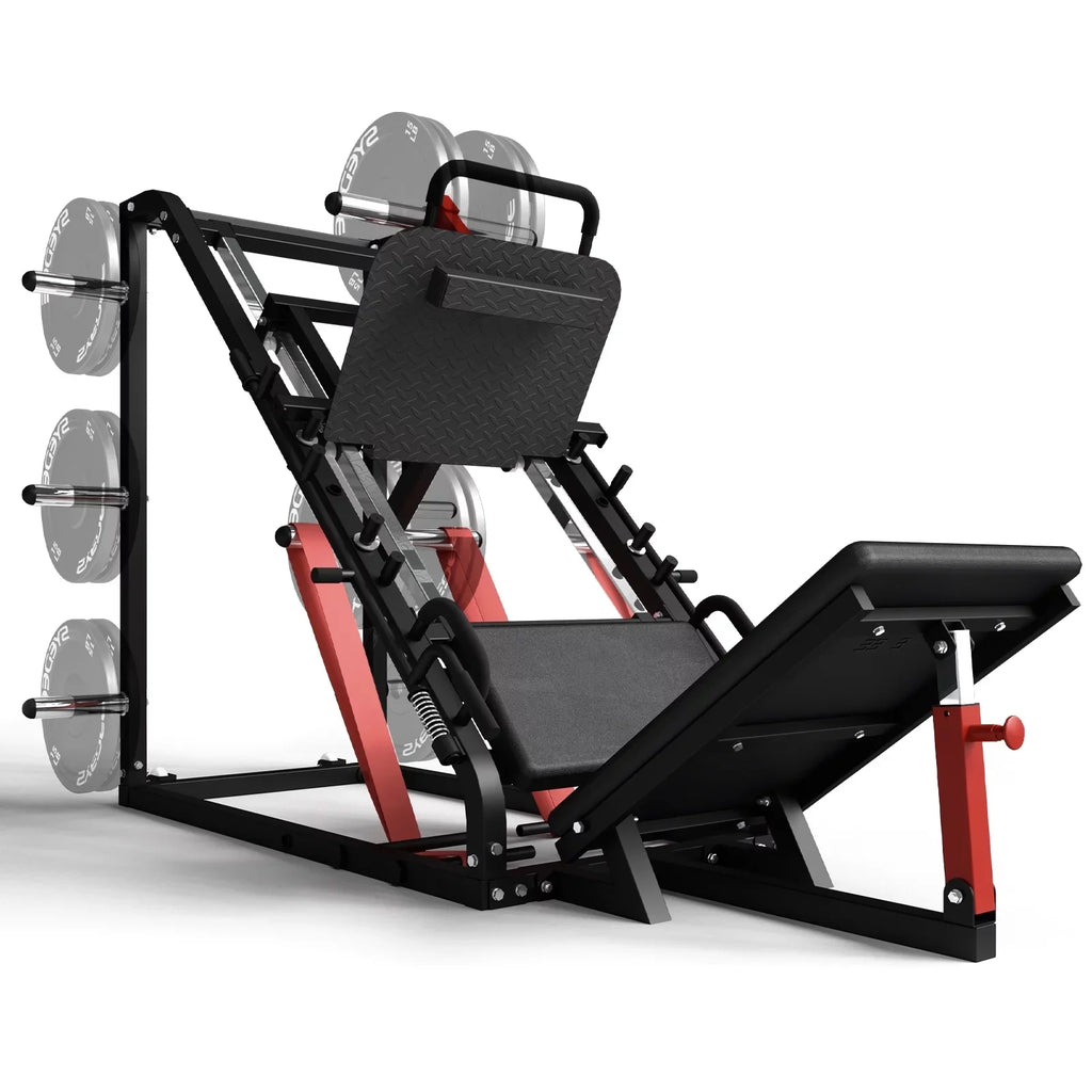 Leg Press Machine with Calf Block, 1500LBS Adjustable F842505