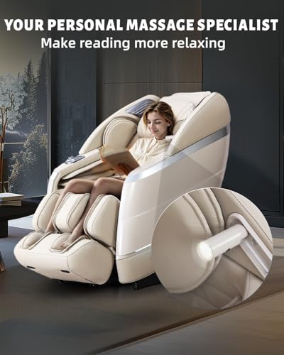 4D Full Body Massage Chair with Zero Gravity Recliner Grey Q833663
