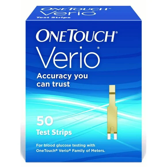 Blood Glucose Test Strips 50 CT O58961