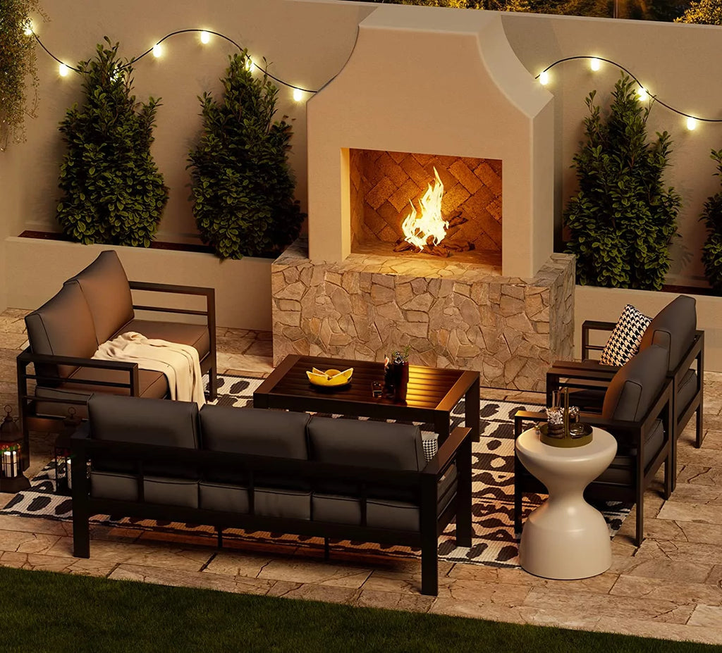 Aluminum Patio Furniture Set P2612