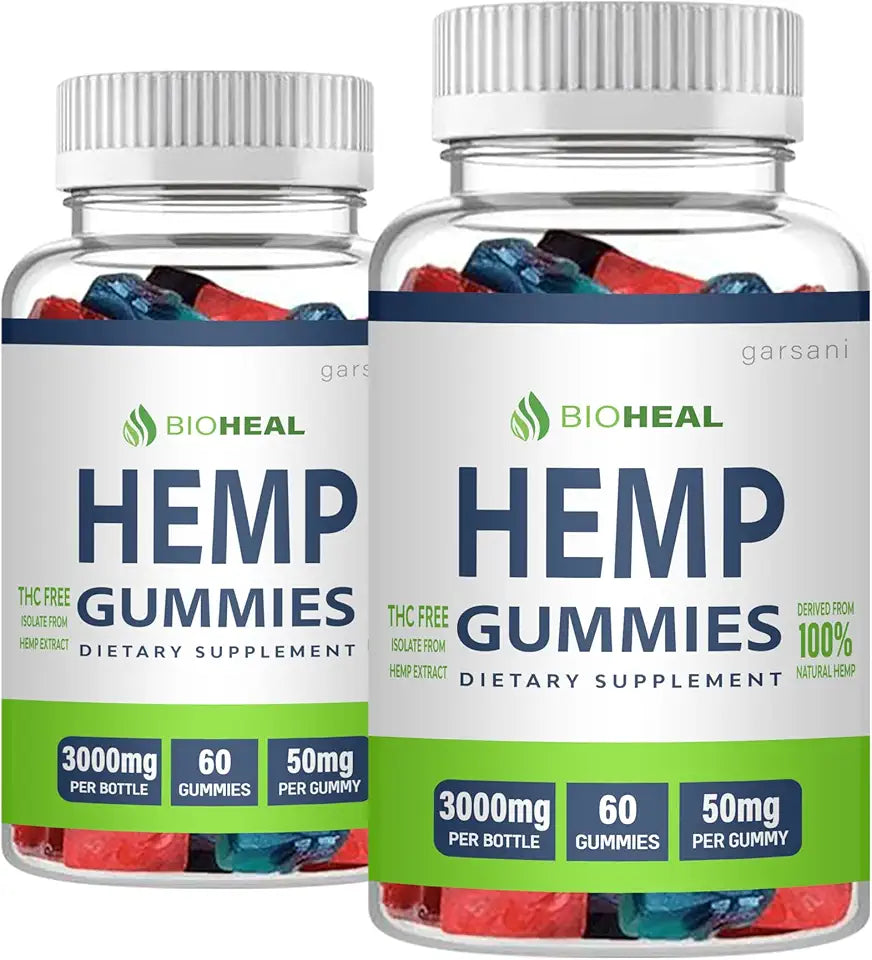 Hemp Gummies 2 Pack 120 Gummies L189