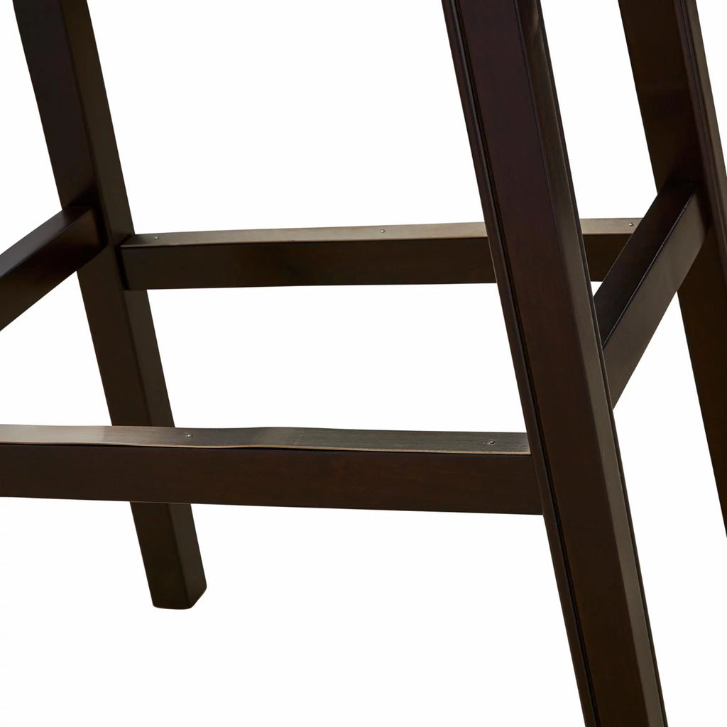 Gray Faux Leather Barstool W773422