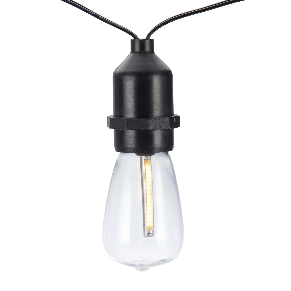 Solar Powered Edison Outdoor String Lights R44661