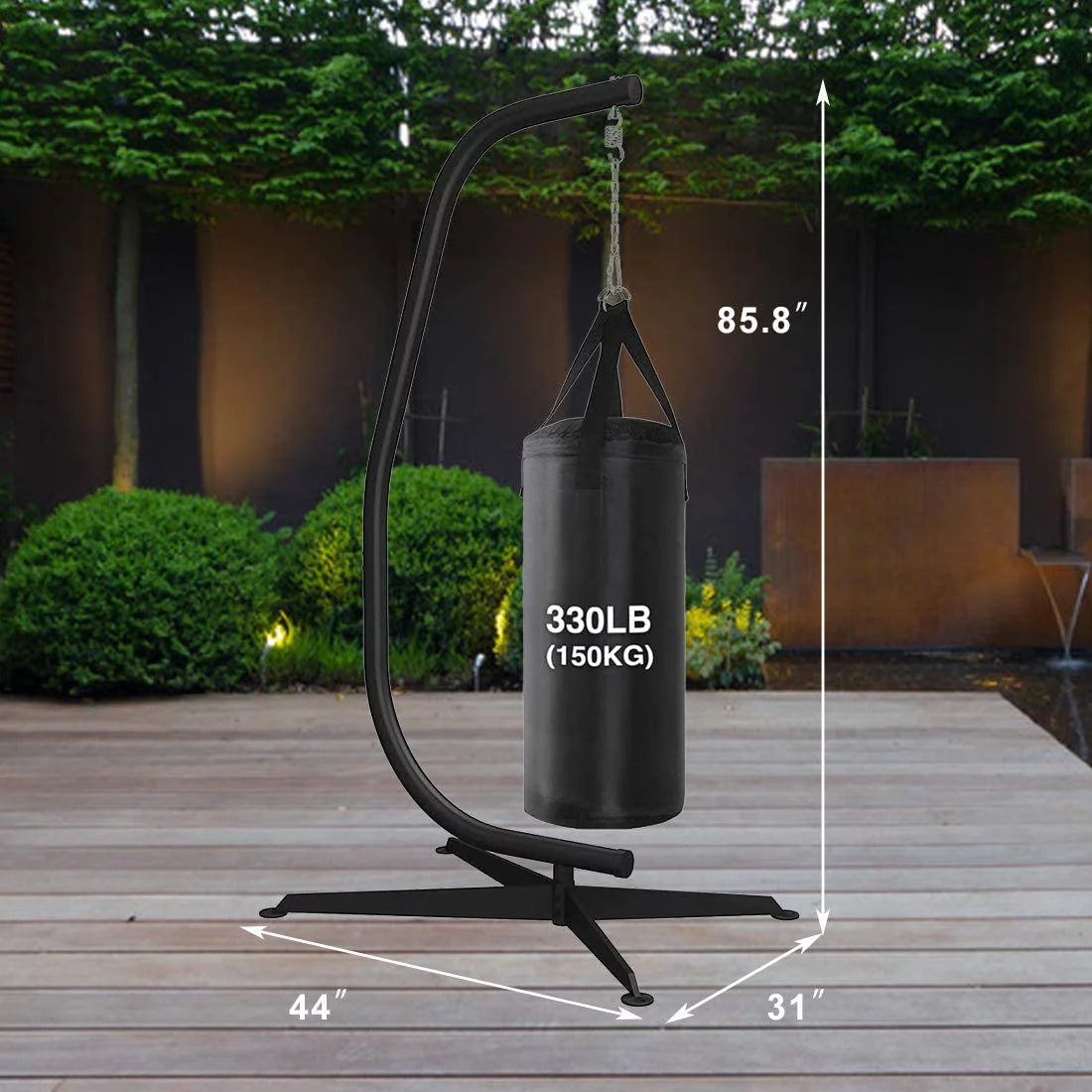 Hammock Stand Solid Steel 300 Lbs Capacity Q173163