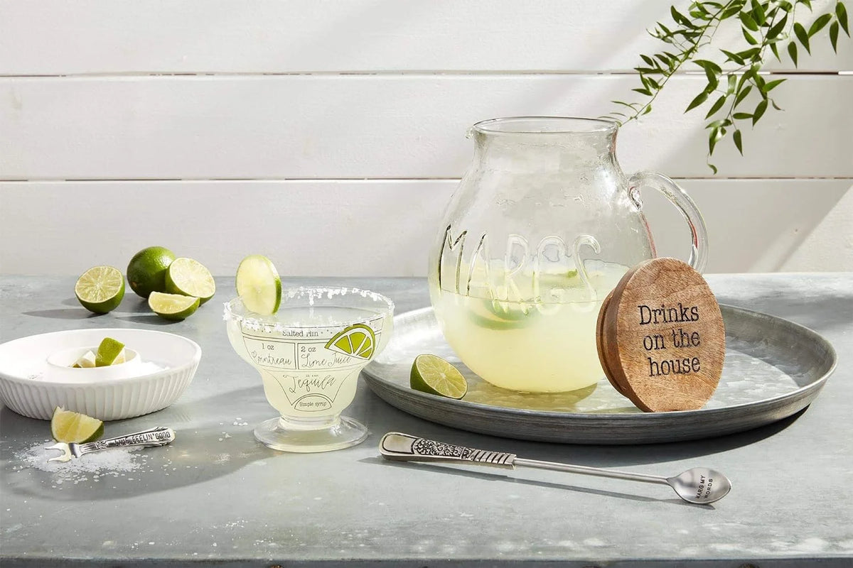 Clear Stemless Margarita Glass 6 Piece Set O502993
