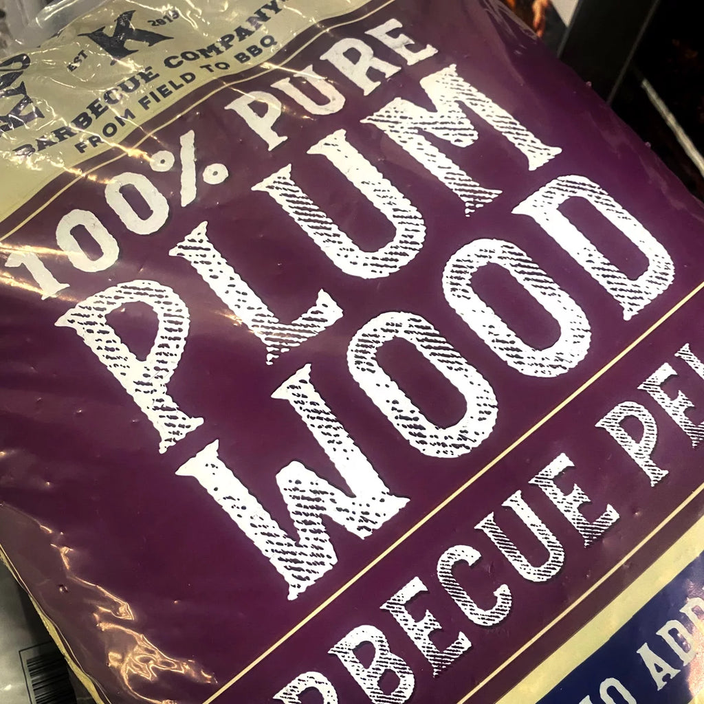 Plum Wood BBQ Cooking Pellets 40 lbs X3937