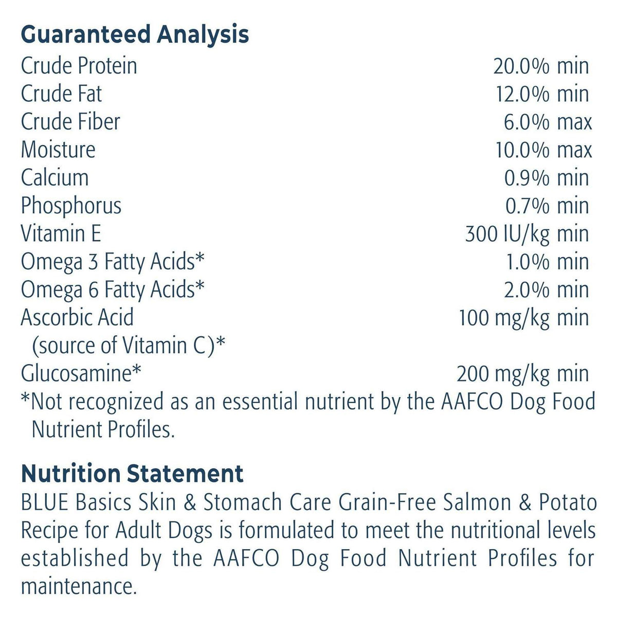 Grain Free Salmon & Potato Dry Dog Food D24618