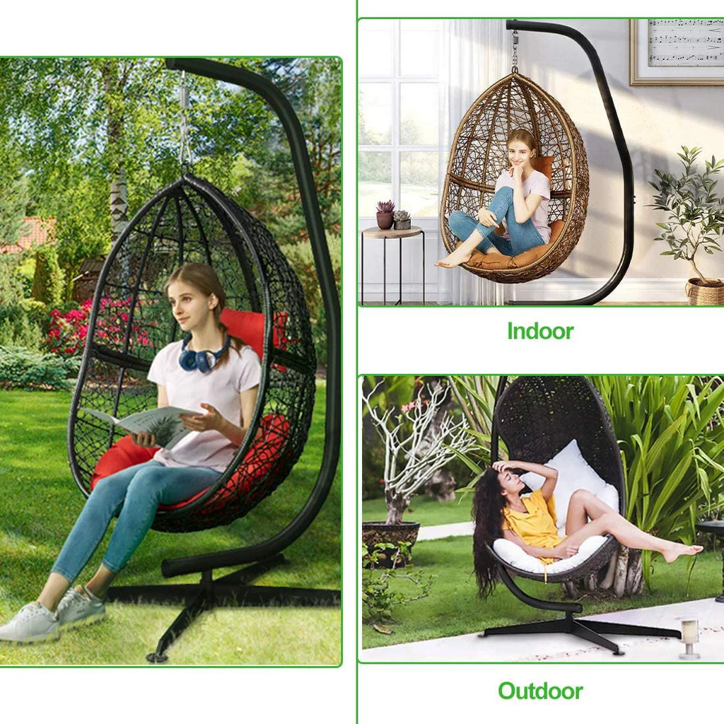Hammock Stand Solid Steel 300 Lbs Capacity Q173163