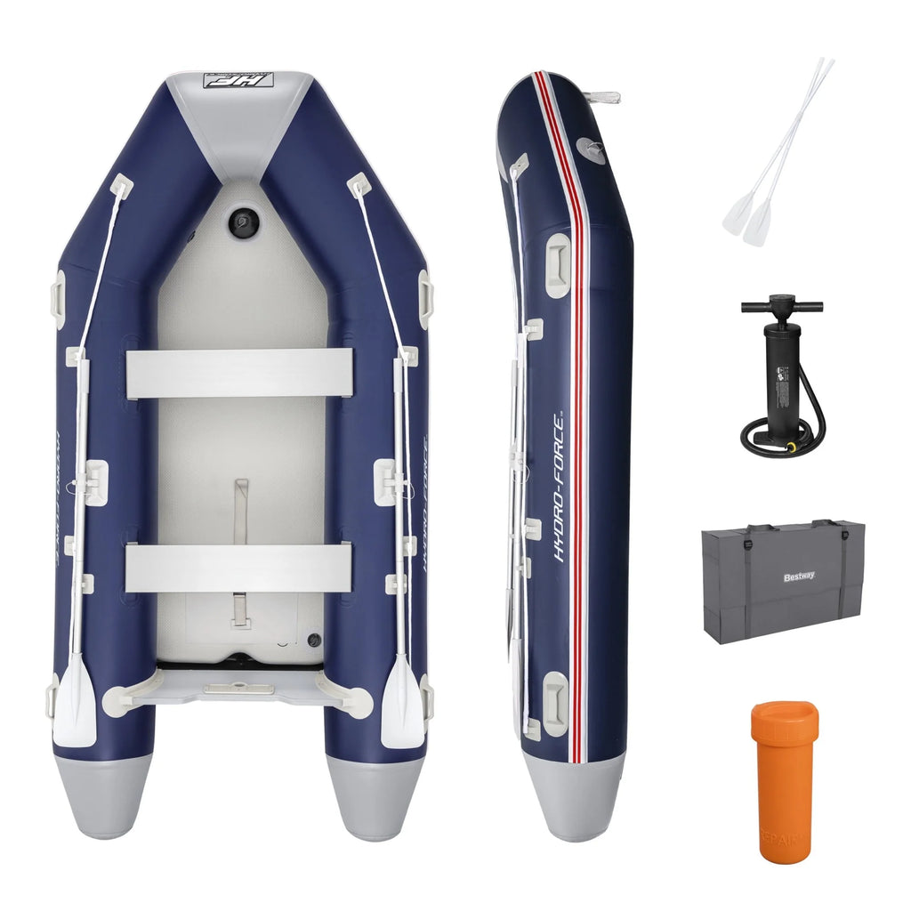 Inflatable 5 Person Water Raft Boat Set D157068