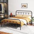 Full/Queen Platform Metal Bed Frame X259327