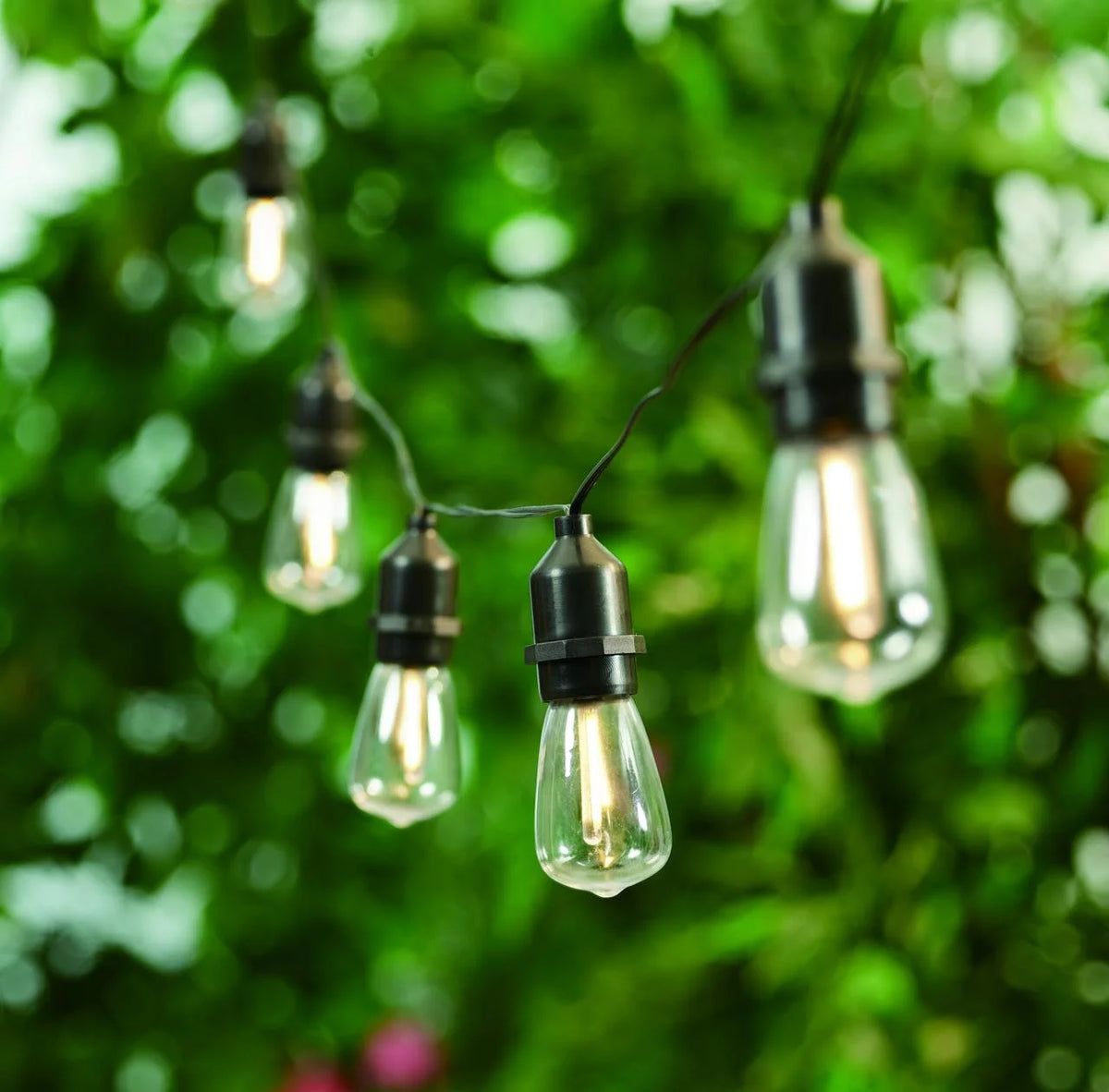 Solar Powered Edison Outdoor String Lights R44661