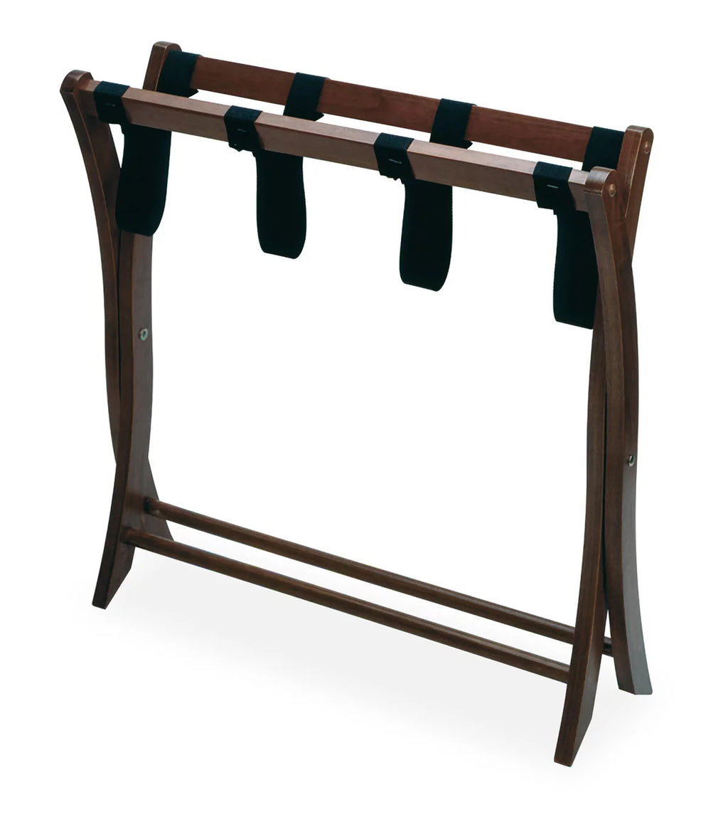 Walnut Wood Luggage Rack T750251