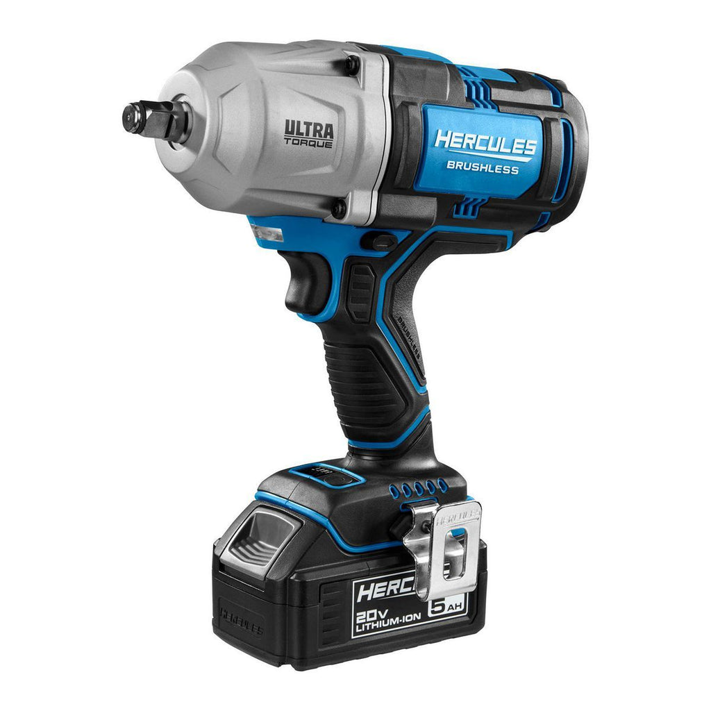 20V Brushless Cordless 1/2 in. Impact Wrench Kit with 5 Ah Battery and Charger T4201