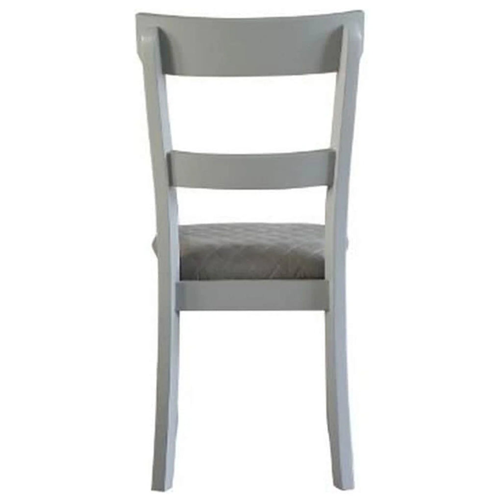 Beige Fabric Side Chair Set of 2 K668940