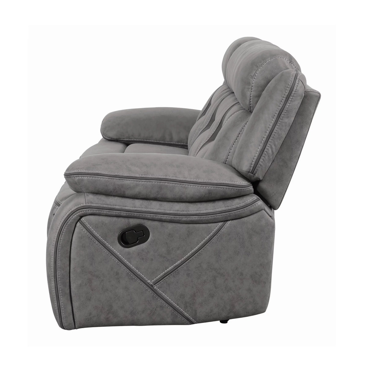 Grey Upholstered Motion Sofa G362644